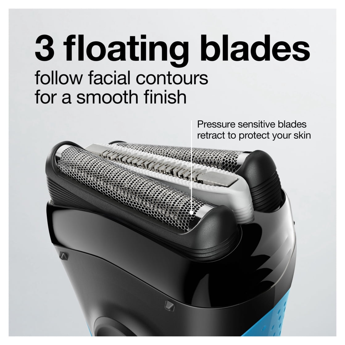 Braun Electric Shaver Series 3, ProSkin 3040s, Wet & Dry with Precision Trimmer