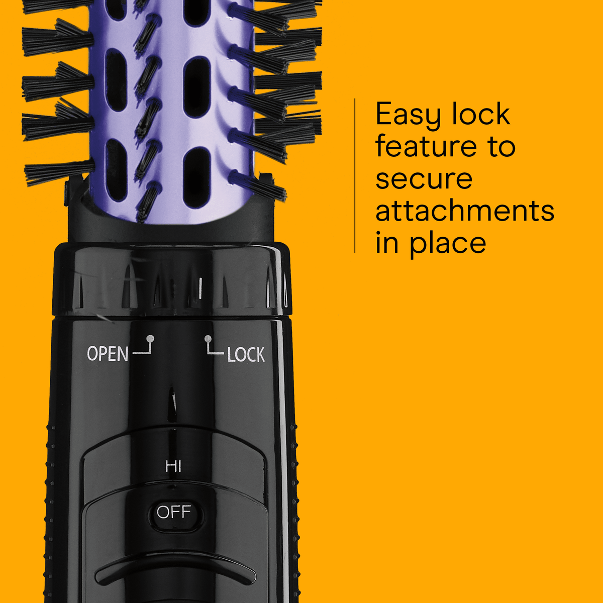 Conair Hot Air Styler 2-in-1 Volumizing Brush with Dual Attachments
