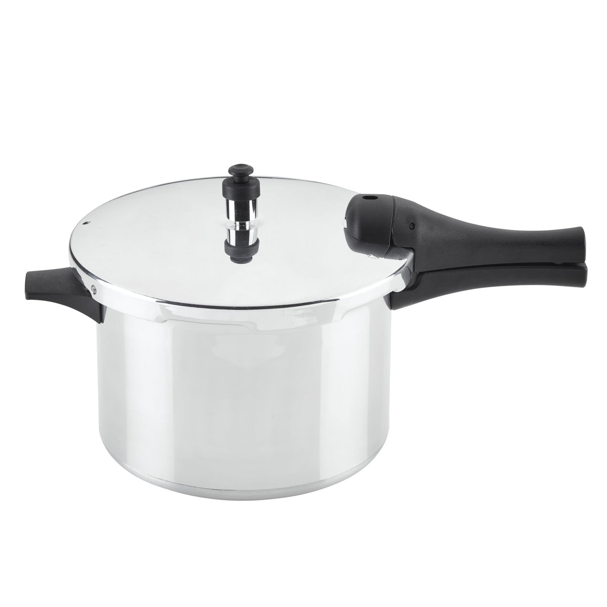 Farberware 6 qt Aluminum Stovetop Pressure Cooker, Induction Compatible, Silver
