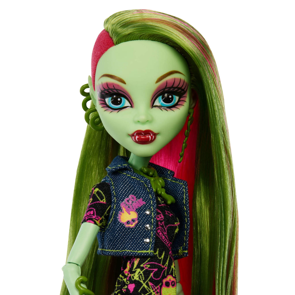 Monster High Boo-riginal Creeproduction Venus McFlytrap Doll with Diary, Doll Stand and Pet