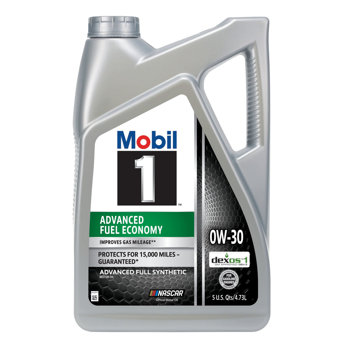 (2 pack) Mobil 1 Advanced Fuel Economy Full Synthetic Motor Oil 0W-30, 5 Quart