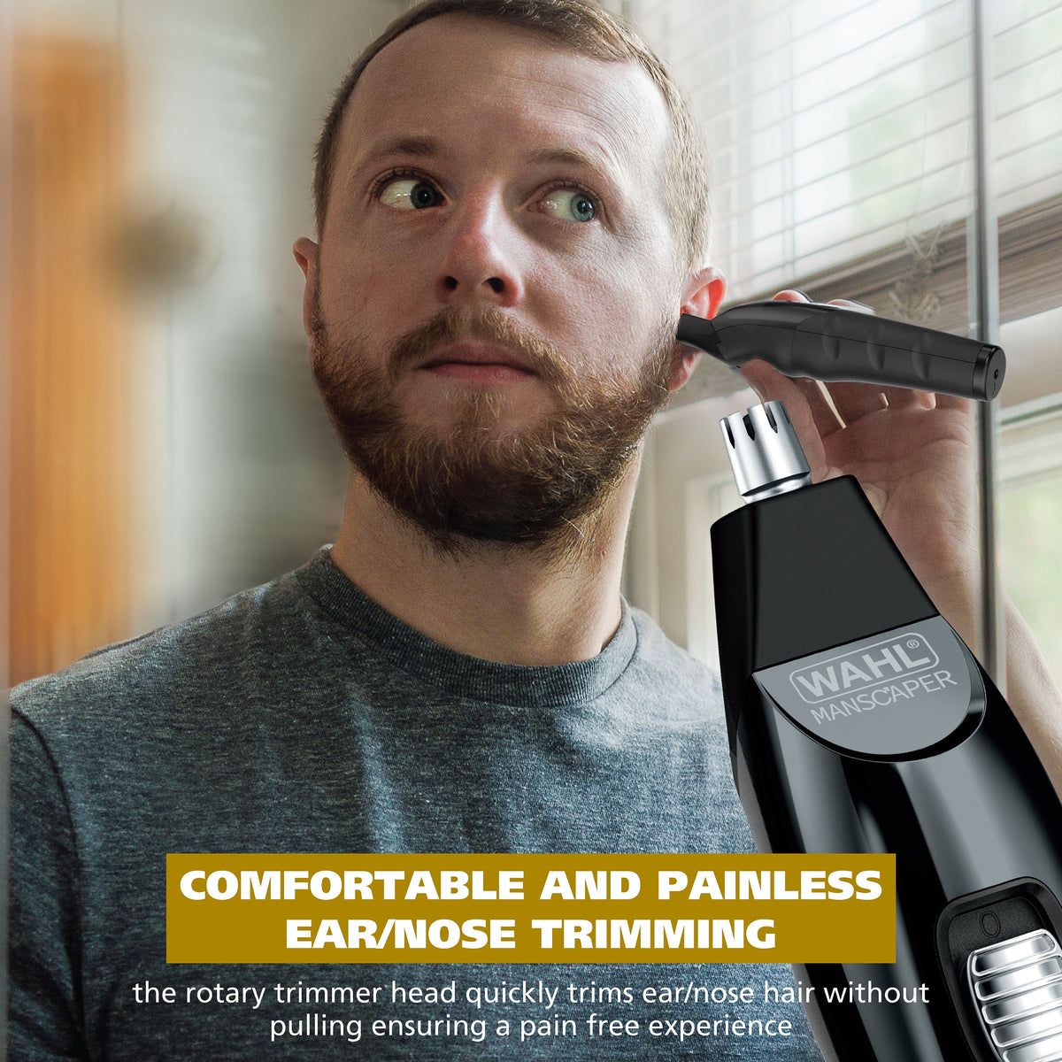 Wahl Manscaper Tool Box Rechargeable Trimmer for Trimming, Shaving, & Detailing for Men - 3024523