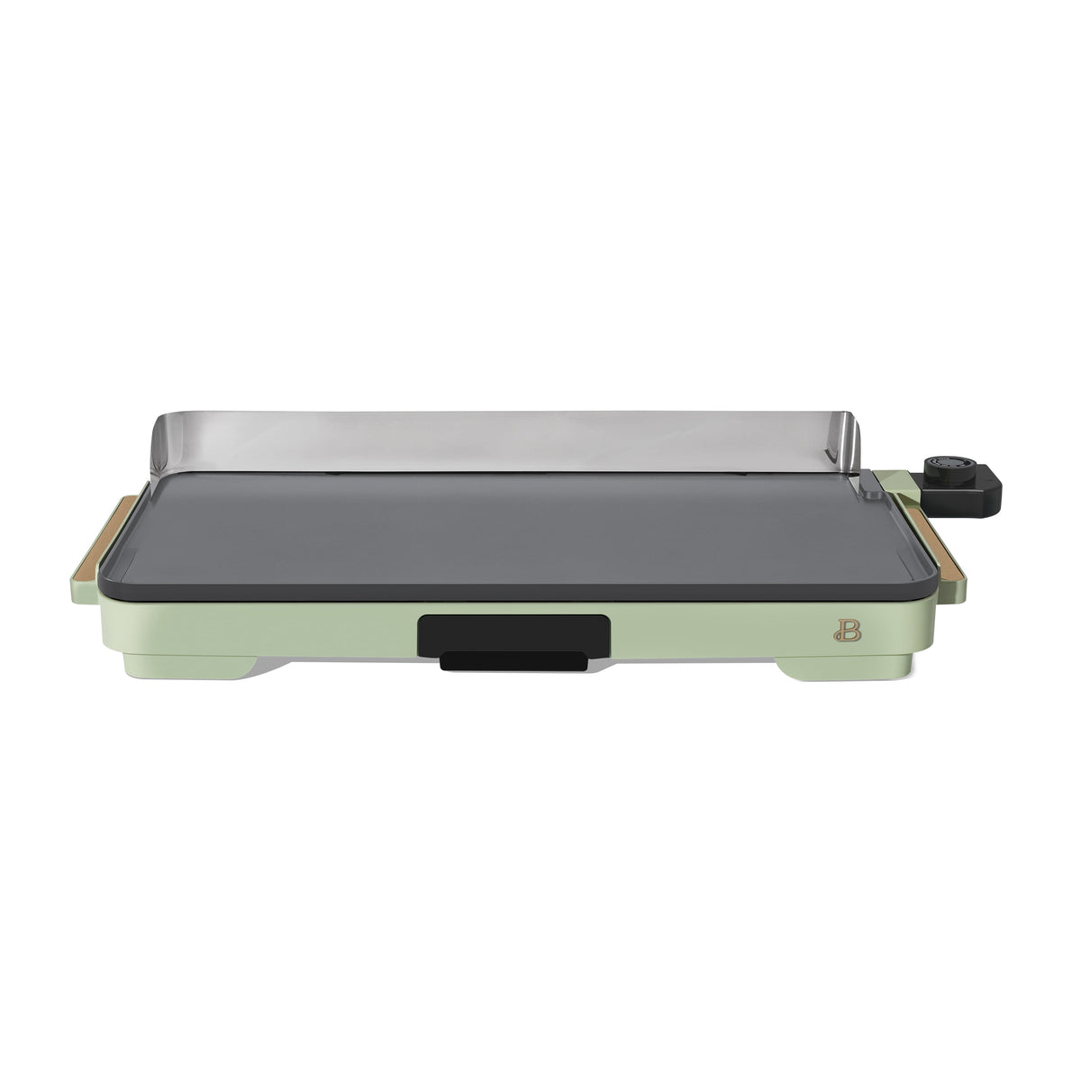 Beautiful XL Electric Griddle 12" x 22," Non-stick, White Icing by Drew Barrymore