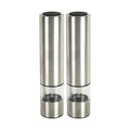 Kamenstein Battery Operated Stainless Steel Salt and Pepper Grinder Set of Two