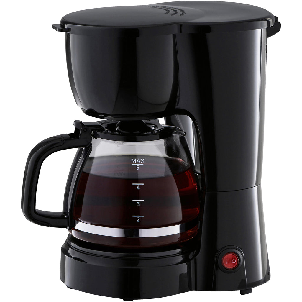 Mainstays 5 Cup Drip Coffee Maker, Black
