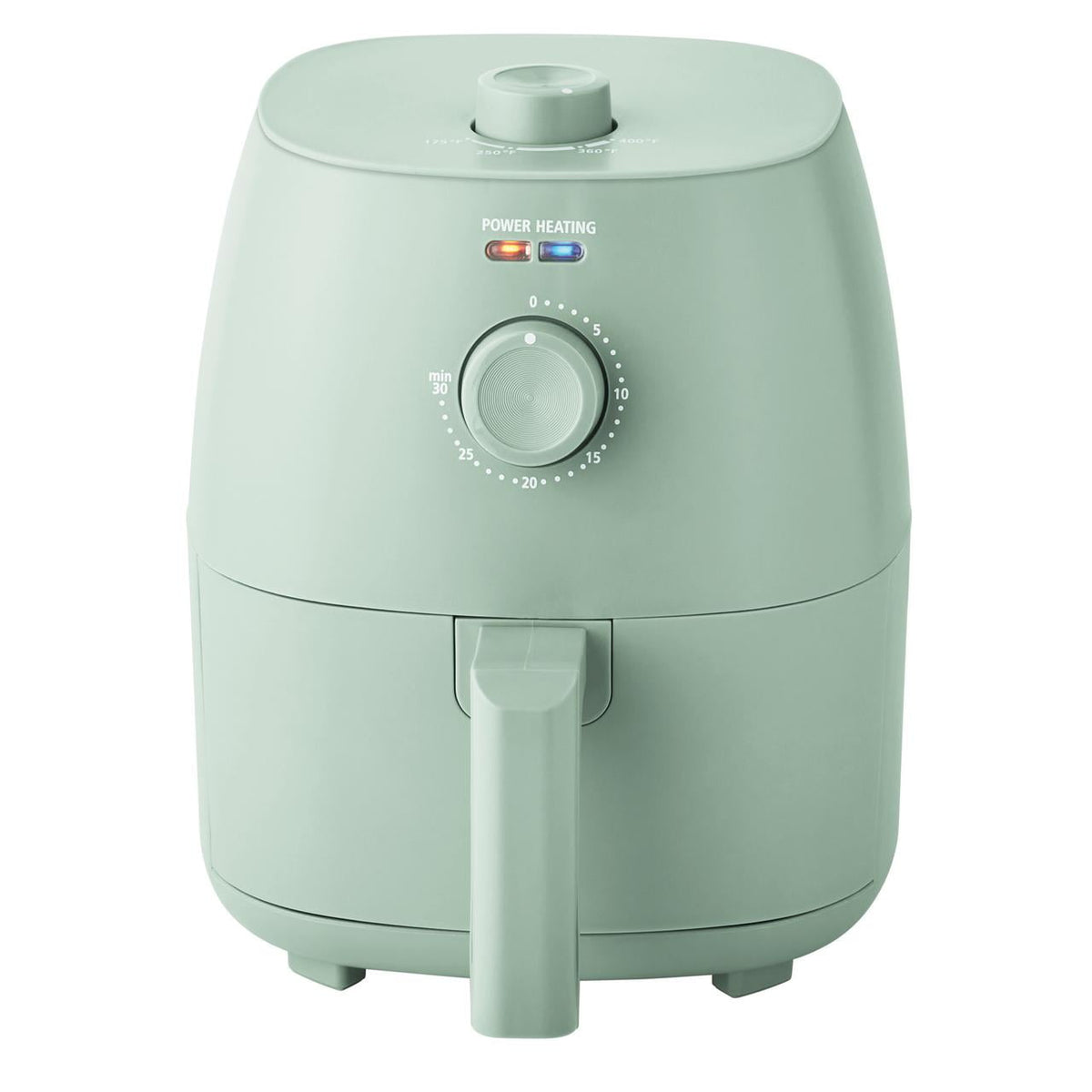 Mainstays Air Fryer, 2.2 Quart, 1150W, Arctic Black with Non-Stick Basket