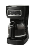 Mainstays 12-Cup Black Programmable Drip Coffee Maker, CM1449-UL
