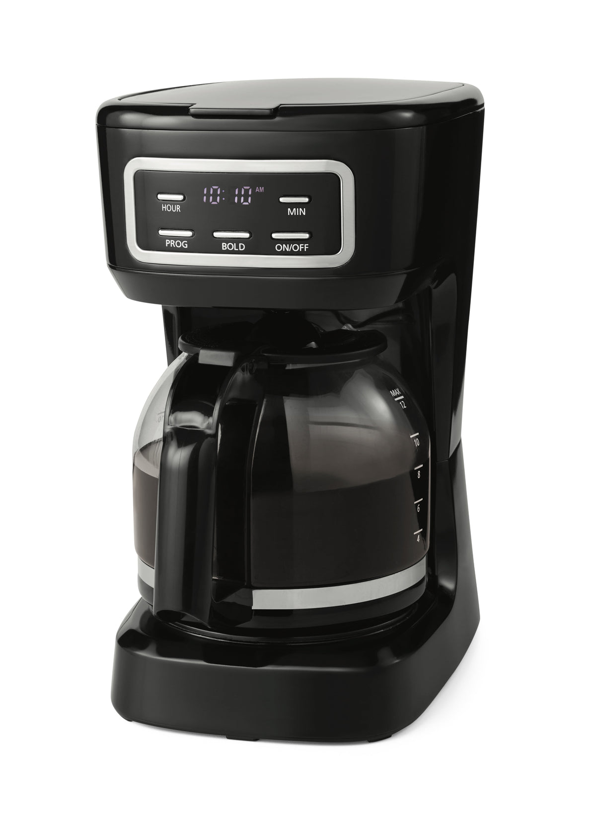 Mainstays 12-Cup Black Programmable Drip Coffee Maker, CM1449-UL
