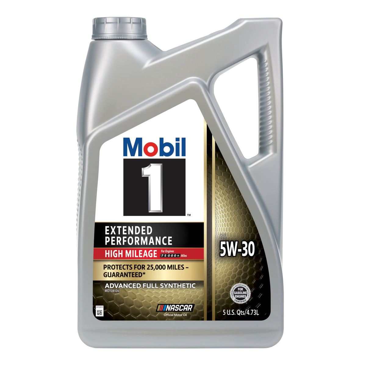 (2 pack) Mobil 1 Extended Performance High Mileage Full Synthetic Motor Oil 5W-30, 5 Quart
