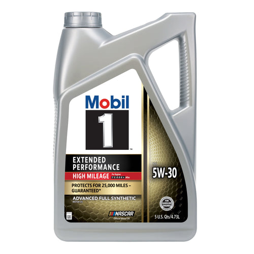 (2 pack) Mobil 1 Extended Performance High Mileage Full Synthetic Motor Oil 5W-30, 5 Quart