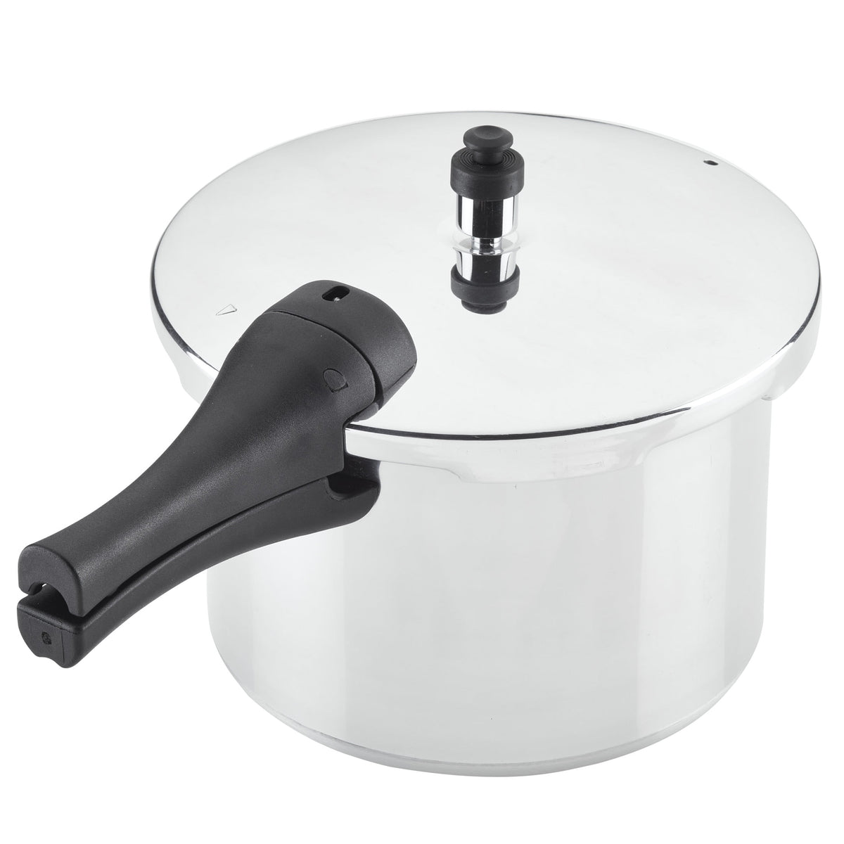 Farberware 6 qt Aluminum Stovetop Pressure Cooker, Induction Compatible, Silver