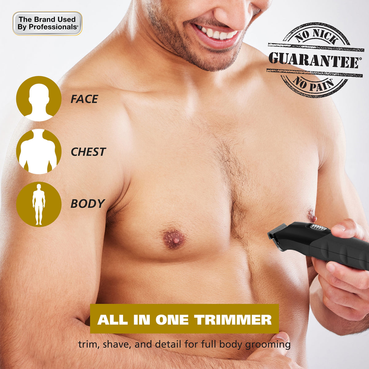 Wahl Manscaper Tool Box Rechargeable Trimmer for Trimming, Shaving, & Detailing for Men - 3024523