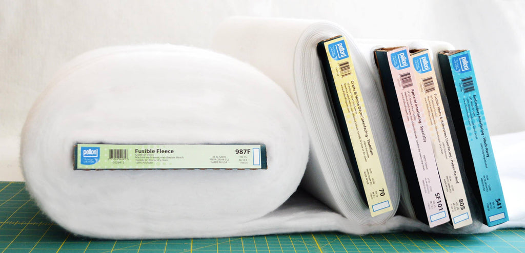 Pellon 987F Fusible Fleece Craft and Sewing Fabric 45" x 10 Yards by the Bolt, White