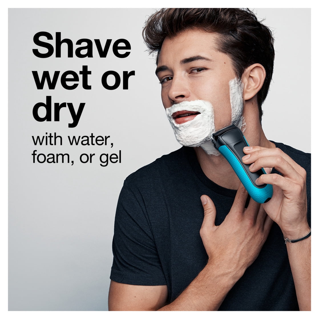 Braun Electric Shaver Series 3, ProSkin 3040s, Wet & Dry with Precision Trimmer